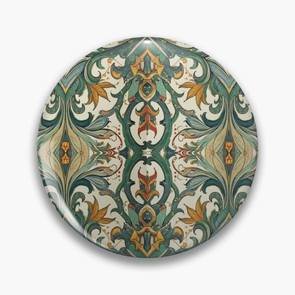 Item preview, Timeless Baroque in Warm Green Tones designed and sold by AmuraLumina.