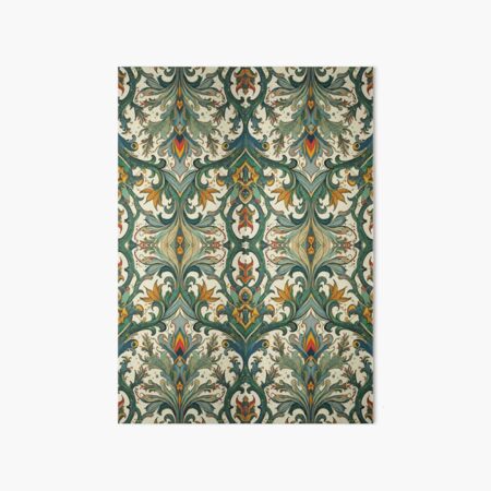 Aperçu de l'œuvre Baroque intemporel aux tons verts chaleureux créée et vendue par AmuraLumina.