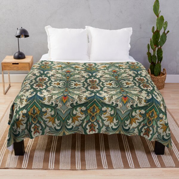 Item preview, Timeless Baroque in Warm Green Tones designed and sold by AmuraLumina.