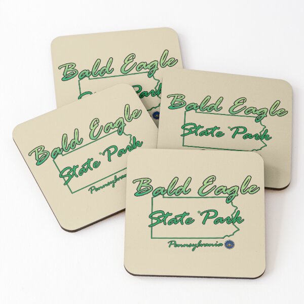 Item preview, Bald Eagle State Park Pennsylvania map designed and sold by studioss76.