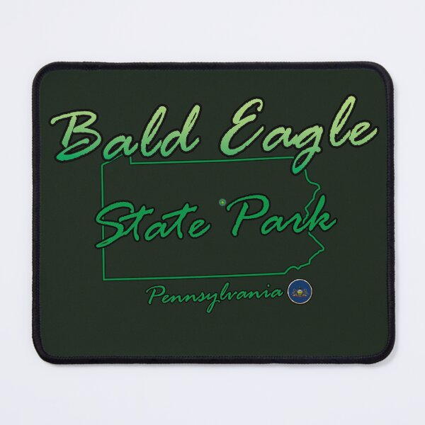 Item preview, Bald Eagle State Park Pennsylvania map designed and sold by studioss76.