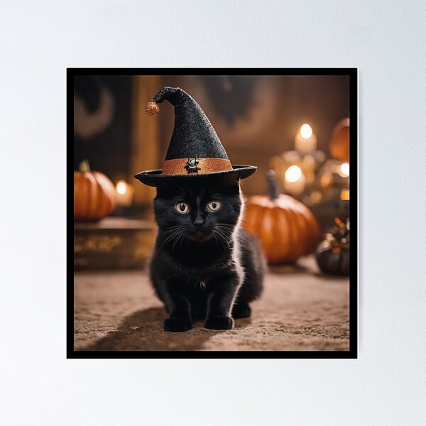 Item preview, The Halloween Cat designed and sold by RobBonelliArts.