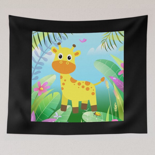 Item preview, GIRAFFE GRAPHIC BABY GIRAFFE 2 DESIGN  designed and sold by OnlineTshirtMan.