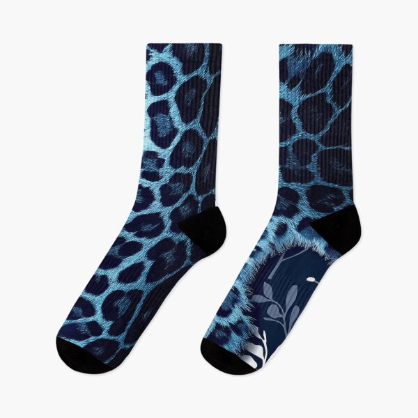 Item preview, Midnight Leopard Pattern - Blue designed and sold by Exodoi.