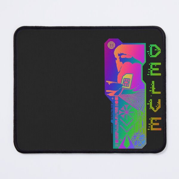 Item preview, (Rainbow) Sacred Geometry Latent Space Cyber Psychonauts DELVE designed and sold by ScientiaAcLabor.