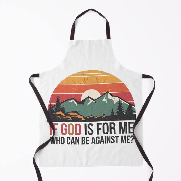 Item preview, If God is for me who can be against me? designed and sold by Faithloveshop.