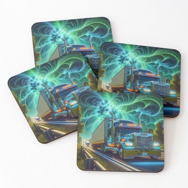 Item preview, Trucking dreams 2 designed and sold by A-Man-and-a-Cat.