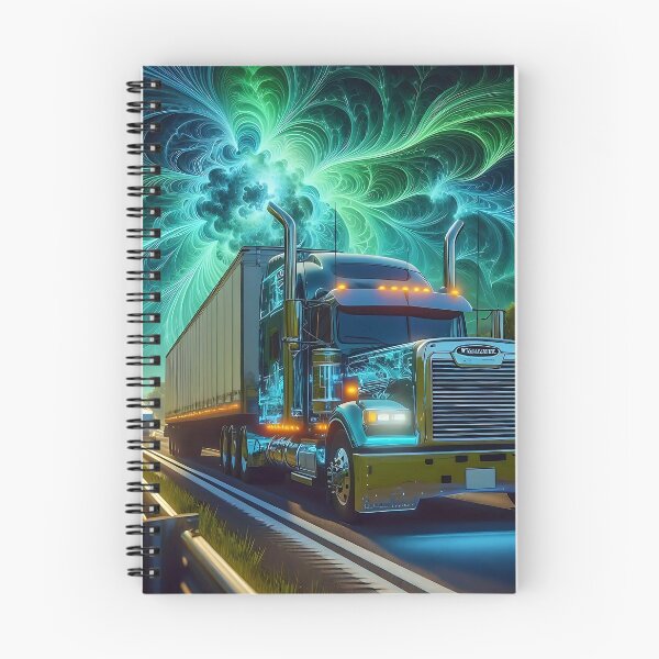 Item preview, Trucking dreams 2 designed and sold by A-Man-and-a-Cat.
