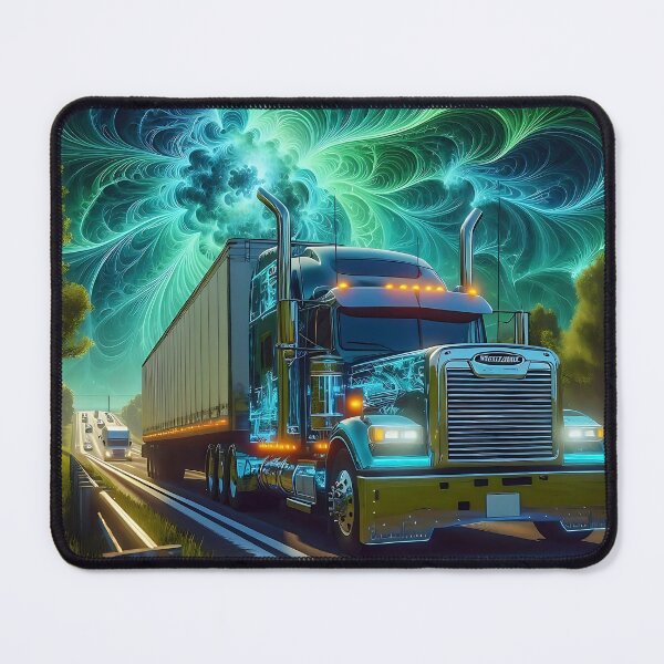 Item preview, Trucking dreams 2 designed and sold by A-Man-and-a-Cat.