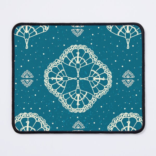 Item preview, Dancing peacocks in blue designed and sold by Goddessart.