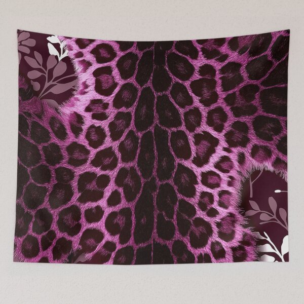 Item preview, Midnight Leopard Pattern - Pink designed and sold by Exodoi.