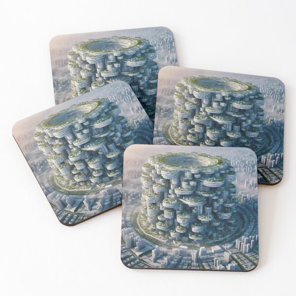 Item preview, Dense tropical arcology designed and sold by A-Man-and-a-Cat.
