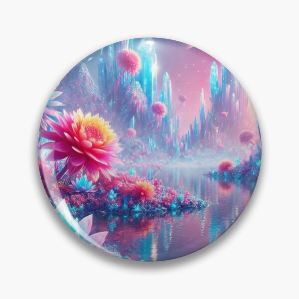 Item preview, Crystalline Bloom of Seraphis Lake. designed and sold by ArtemeliaDesign.