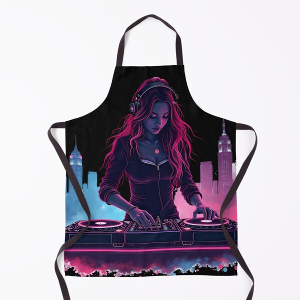 Item preview, DJ Girl from Neon City 02 designed and sold by kjp-design.