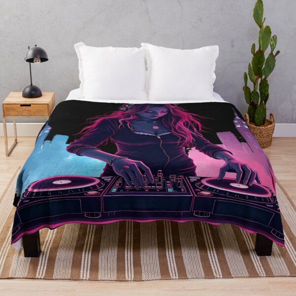Item preview, DJ Girl from Neon City 02 designed and sold by kjp-design.