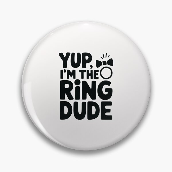 Item preview, Yup I'm the Ring Dude Ring Bearer Wedding designed and sold by IT-Express.
