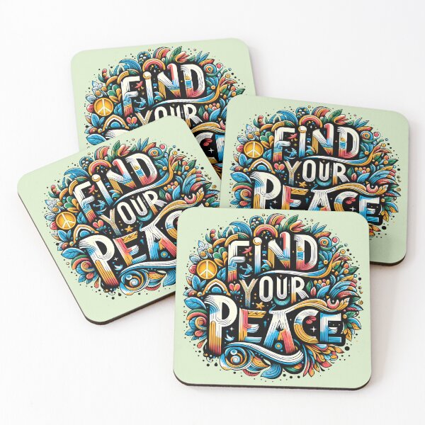 Item preview, Find Your Peace, typography designed and sold by maxmaj.