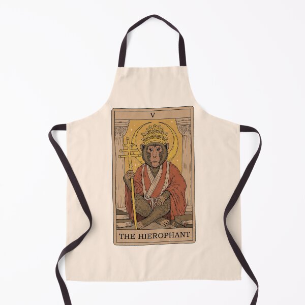 Item preview, The Hierophant - Monkeys Tarot designed and sold by Thiago Corrêa.