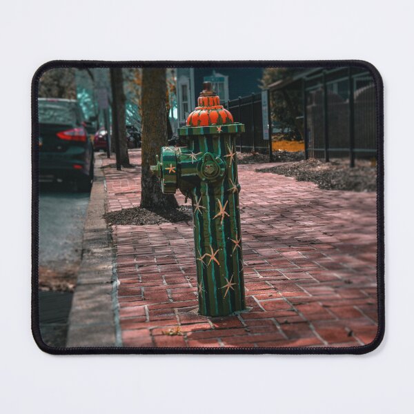 Item preview, Cactus Fire Hydrant, Harrisburg designed and sold by BadWolfStudios.