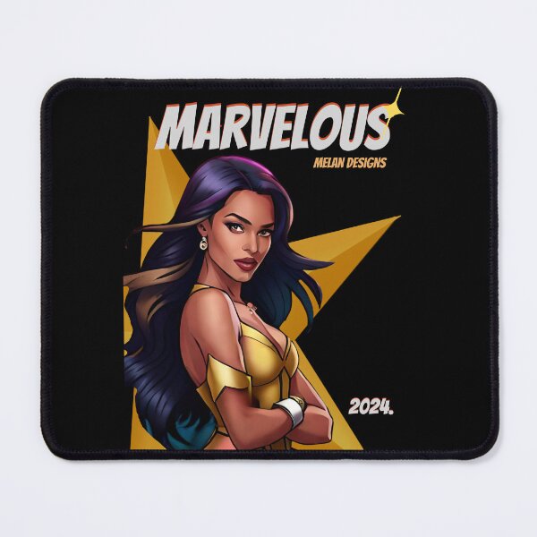 Item preview, Superhero Woman Marvelous 2024 Inspirational Yellow Diva Comic  designed and sold by Melan Designs.