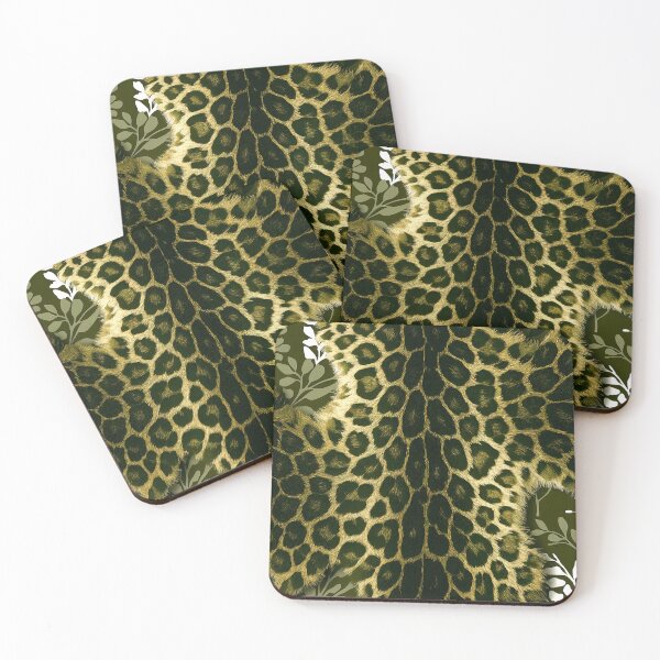 Item preview, Midnight Leopard Pattern - Yellow designed and sold by Exodoi.