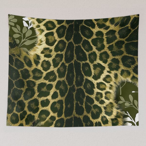 Item preview, Midnight Leopard Pattern - Yellow designed and sold by Exodoi.