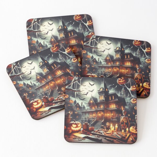 Item preview, Halloween Moon Lit Night designed and sold by KCBearDesigns.