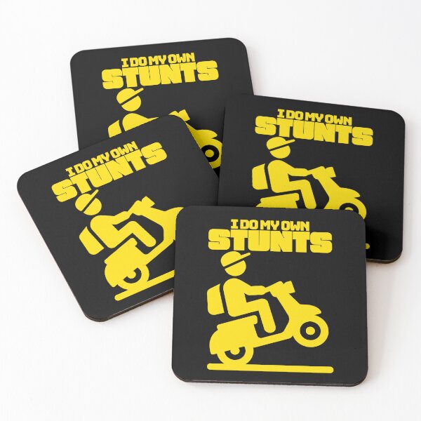 Item preview, I Do My Own Stunts, Yellow designed and sold by UNK-Fatigues.