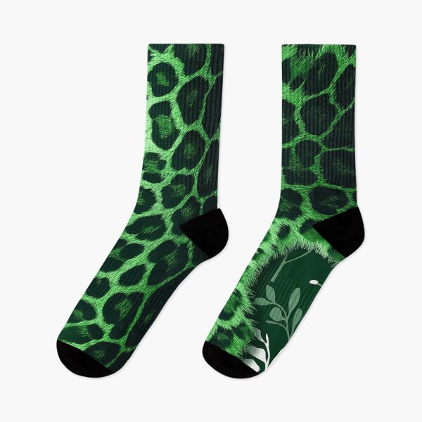 Item preview, Midnight Leopard Pattern - Green designed and sold by Exodoi.