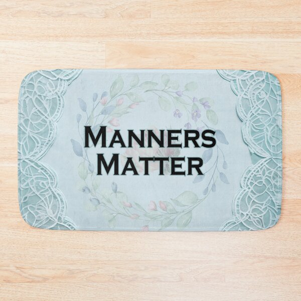Item preview, Manners Matter designed and sold by Karen Wood.