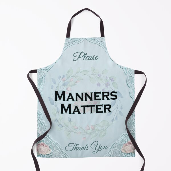 Item preview, Manners Matter designed and sold by Karen Wood.