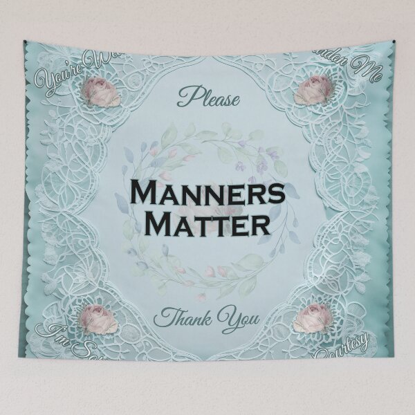 Item preview, Manners Matter designed and sold by Karen Wood.