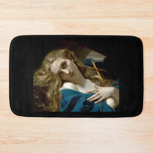 Item preview, Mary Magdalene in the Cave - Hugues Merle designed and sold by forgottenbeauty.