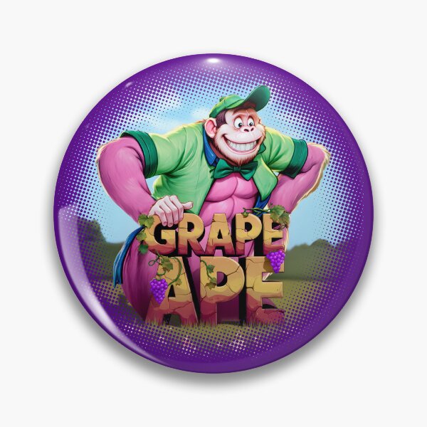 Item preview, Retro cartoon "Grape Ape" designed and sold by ThePixlPshr.
