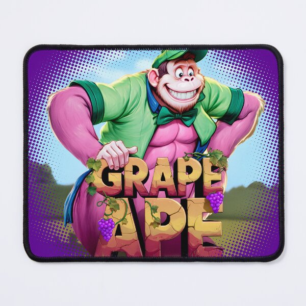 Item preview, Retro cartoon "Grape Ape" designed and sold by ThePixlPshr.
