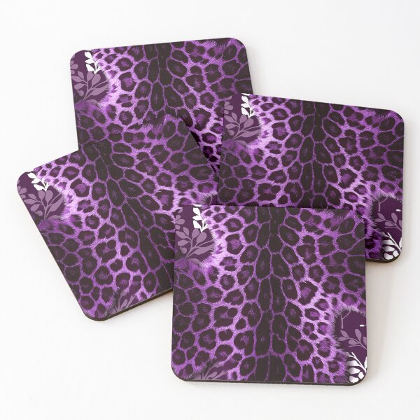 Item preview, Midnight Leopard Pattern - Magenta designed and sold by Exodoi.
