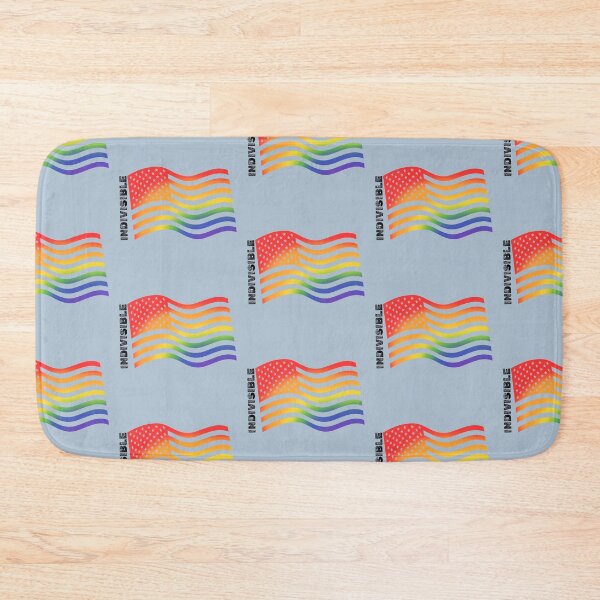 Item preview, Indivisible - Equal Rights - Rainbow American USA Flag designed and sold by SpeakBoldly.