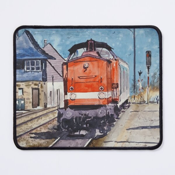 Item preview, Red Locomotive designed and sold by jadlart.