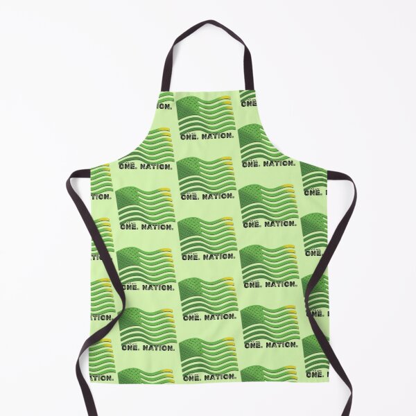 Item preview, We Are One Nation - Mental Health Awareness - Green and Yellow American USA Flag designed and sold by SpeakBoldly.