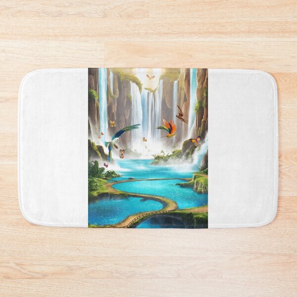 Item preview, Jungle Waterfall Fantasyland designed and sold by Idea-Artwork.