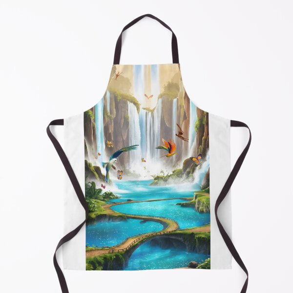 Item preview, Jungle Waterfall Fantasyland designed and sold by Idea-Artwork.