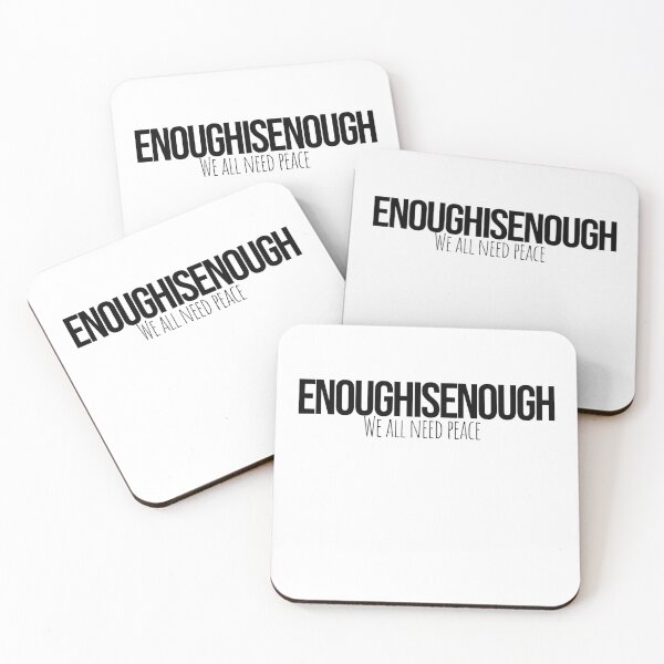 Item preview, Enough designed and sold by PinkyThaArtist.