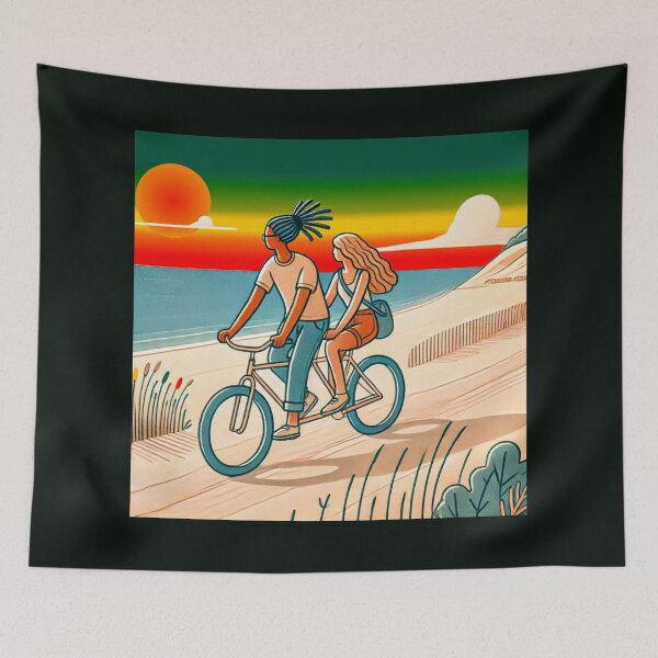 Item preview, Love on a Bike designed and sold by ericked2007.