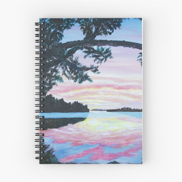 Item preview, The Sky Comes Alive, Reflected in the Lake designed and sold by BrushAndPen.