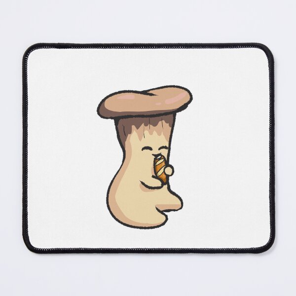 Item preview, Cute mushroom eating bread designed and sold by dpressedtempura.