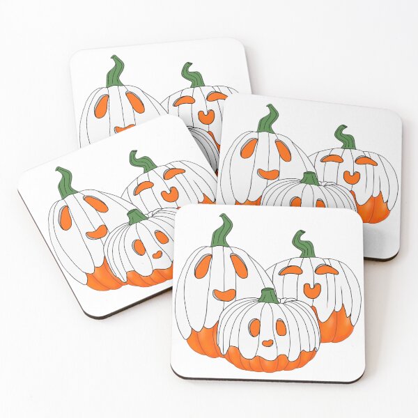 Item preview, Ghostly pumpkins  designed and sold by Artistkhg.