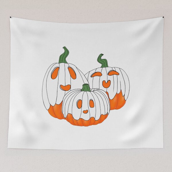 Item preview, Ghostly pumpkins  designed and sold by Artistkhg.