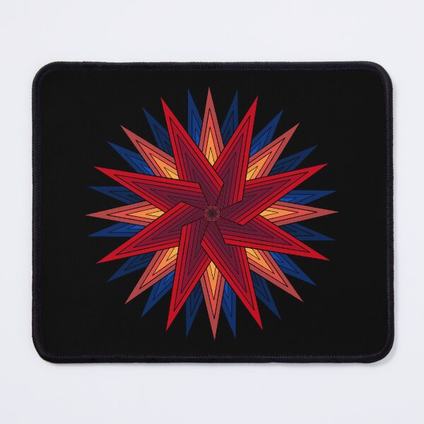 Item preview, Geometric Star Explosion designed and sold by DaveDanchuk.