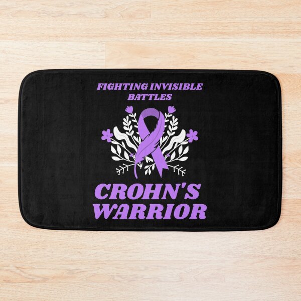 Item preview, Crohn's Warrior Fighting Invisible Battles designed and sold by 87-Aesthetics.