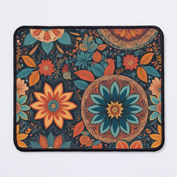 Item preview, Floral Pattern Whimsical Wild Life Vintage Zentangle Art designed and sold by Witty Shirts.